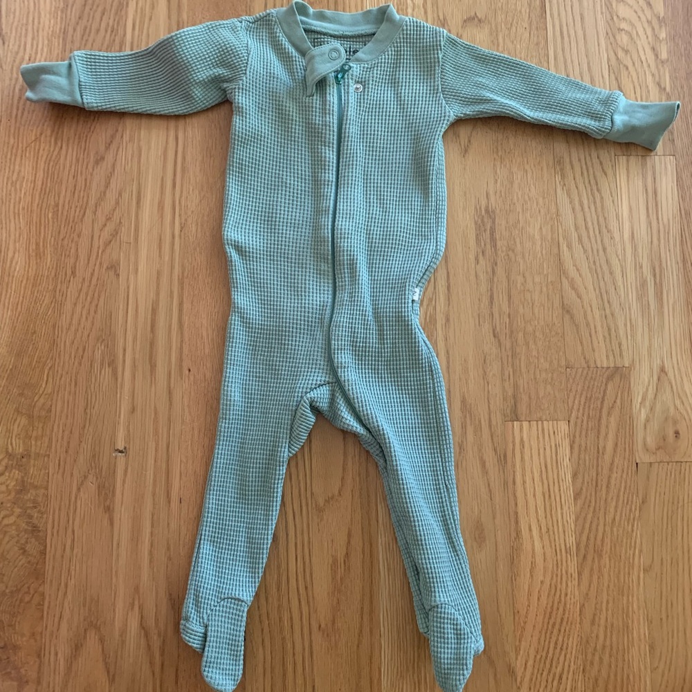 Noble Carriage 6-12 month footie sleeper sage